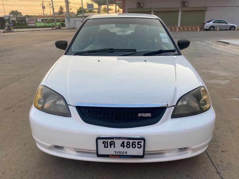 Honda Civic ES (Dimension) ปี 2001 สีขาว