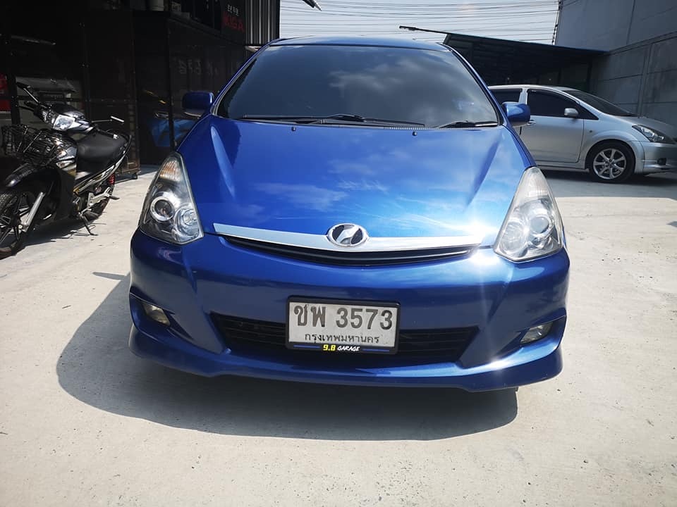 Toyota Wish ปี 2007 สีน้ำเงิน