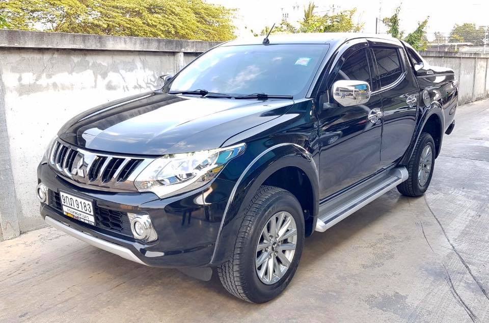 Mitsubishi Triton Double cab ปี 2014 สีดำ