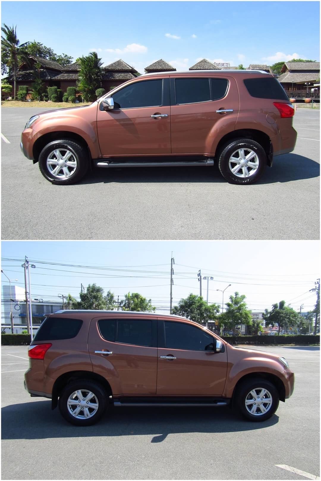 Isuzu MU-X ปี 2015 สีน้ำตาล