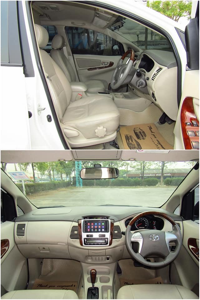 Toyota Innova ปี 2013 สีขาว