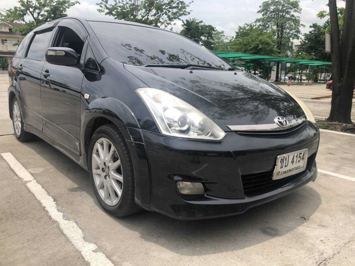 Toyota Wish ปี 2007 สีดำ