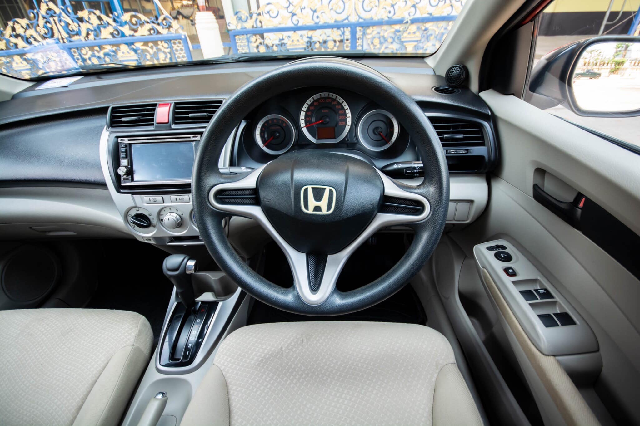 Honda City ปี 2009 สีแดง