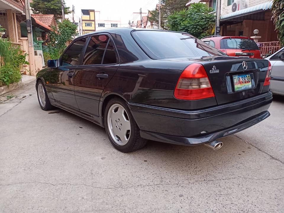 Mercedes-Benz C-Class W202 C200 ปี 1996 สีเขียว