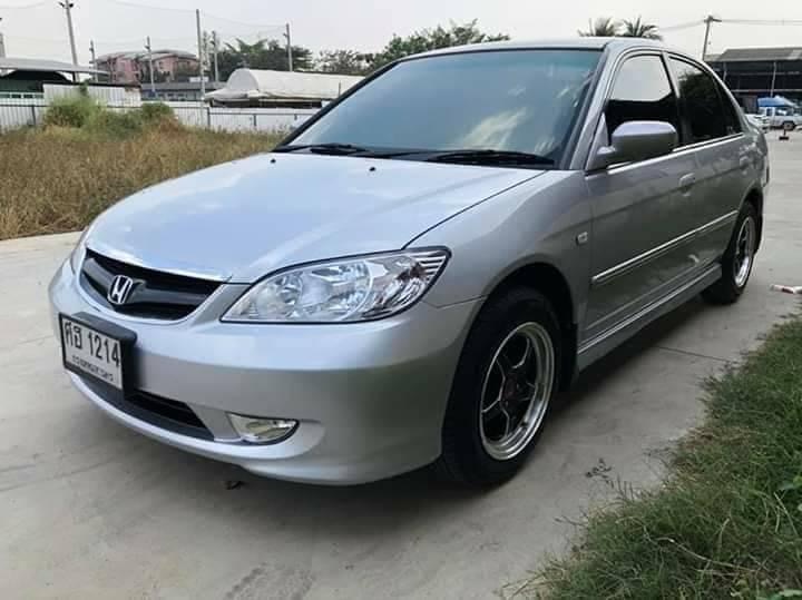 Honda Civic ES (Dimension) โฉม ตาเหยี่ยว ปี 2005 สีเงิน