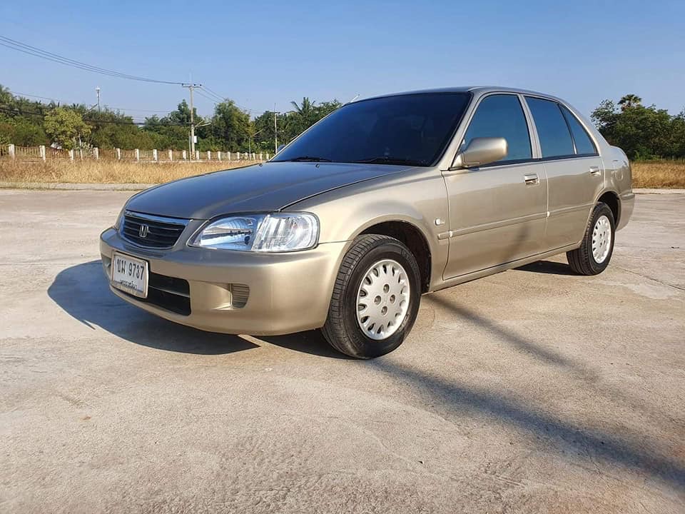 Honda City Type-Z ปี 2002 สีทอง