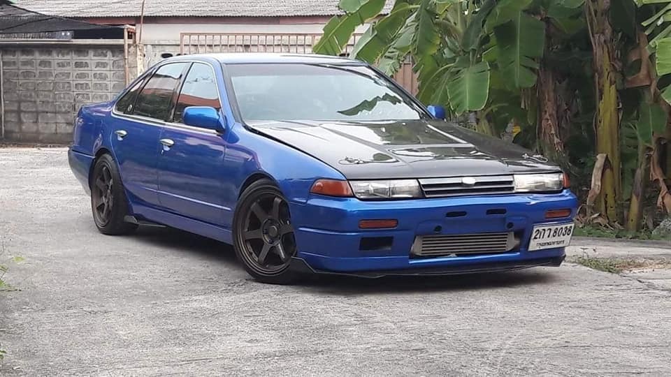 Nissan Cefiro A31 ปี 1992 สีน้ำเงิน