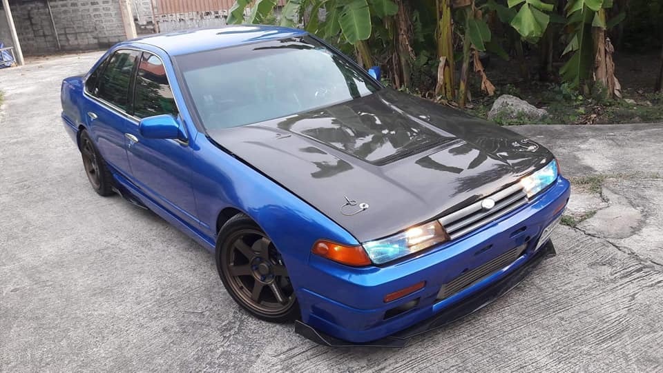 Nissan Cefiro A31 ปี 1992 สีน้ำเงิน