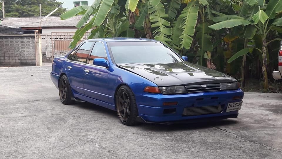 Nissan Cefiro A31 ปี 1992 สีน้ำเงิน