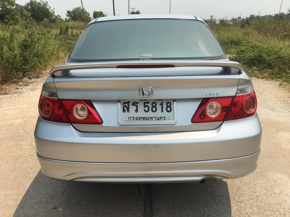 Honda City ZX ปี 2006 สีเงิน