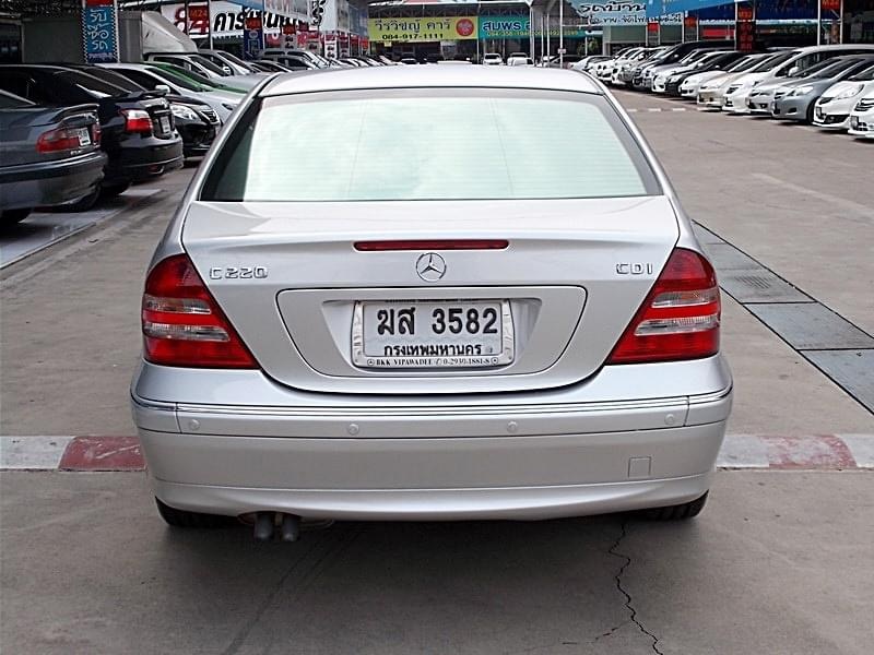 Mercedes-Benz C-Class W203 C220 ปี 2006 สีเทา