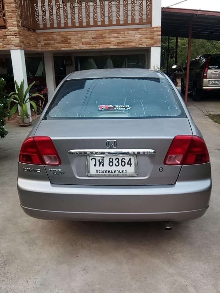 Honda Civic ES (Dimension) ปี 2003 สีเทา