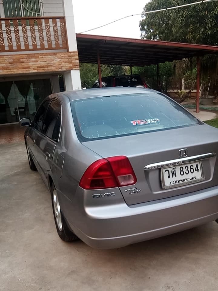 Honda Civic ES (Dimension) ปี 2003 สีเทา