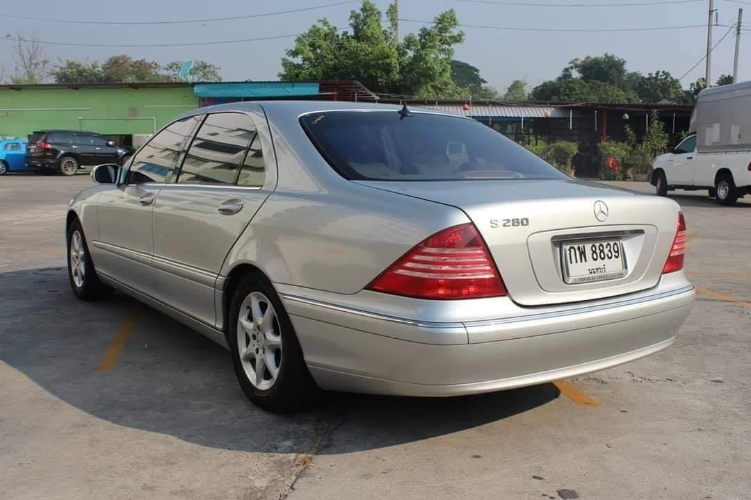 Mercedes-Benz S-Class W220 S280 ปี 2005 สีเงิน