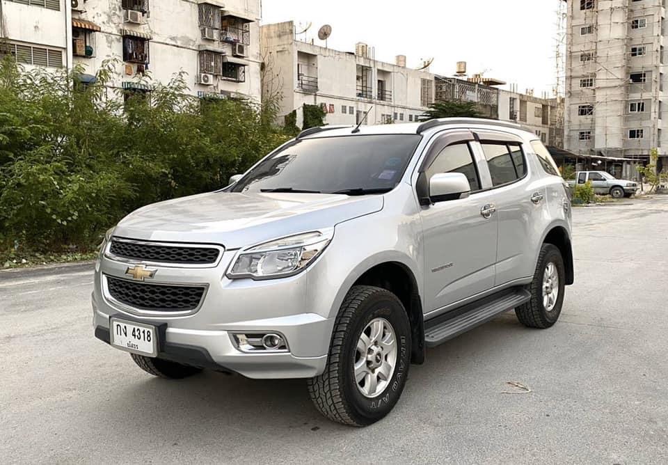 Chevrolet Trailblazer ปี 2013 สีเงิน