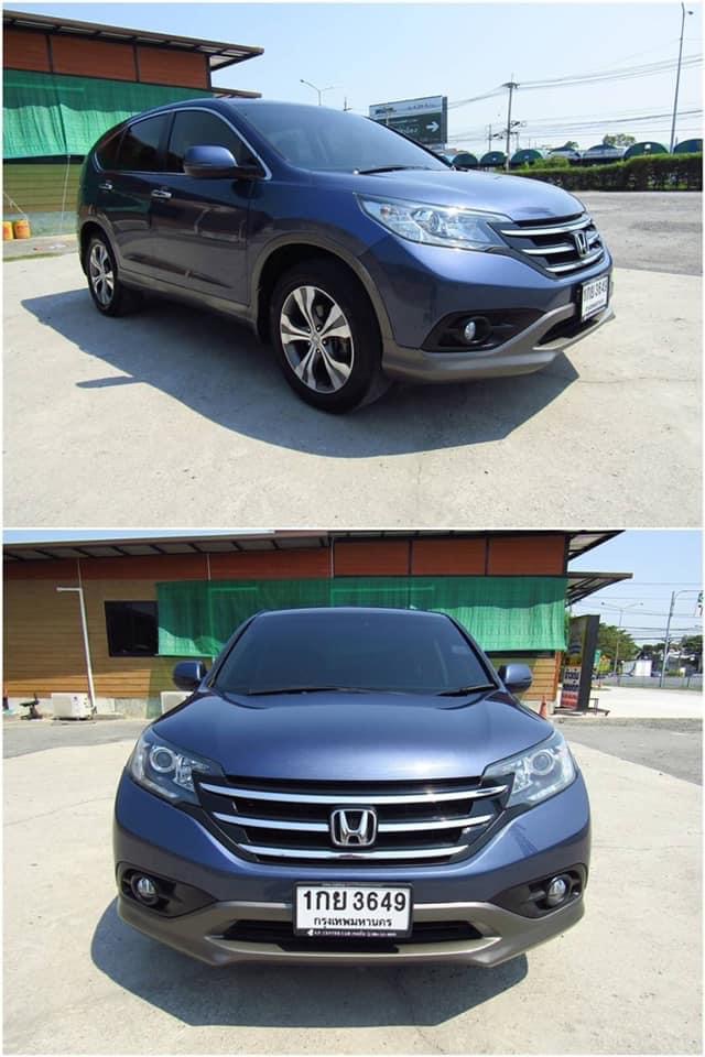 Honda CR-V ปี 2013 สีน้ำเงิน