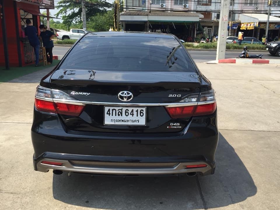 Toyota Camry ไมเนอร์เชนจ์ ปี 2016 สีดำ