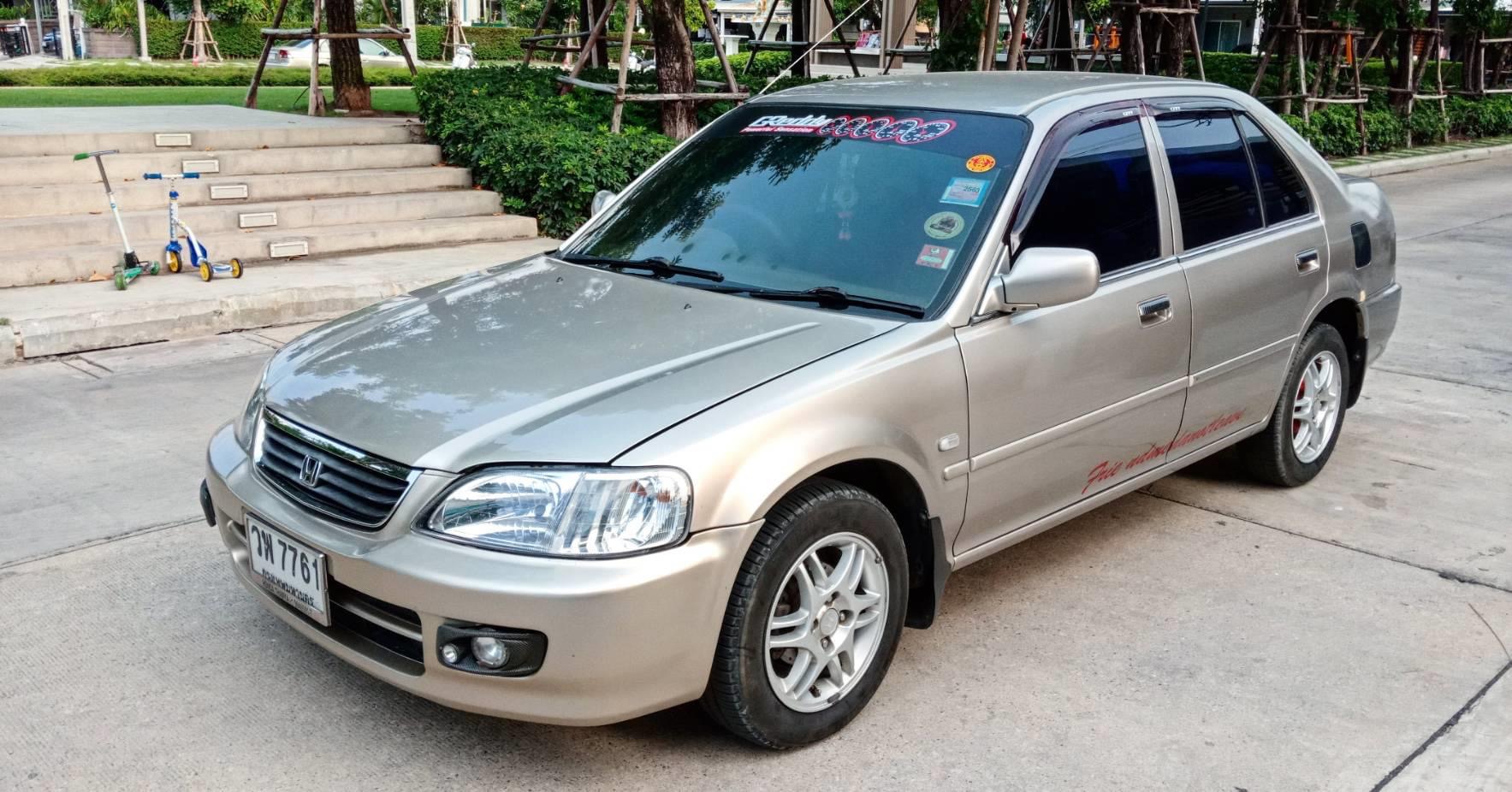 Honda City Type-Z ปี 2002 สีทอง