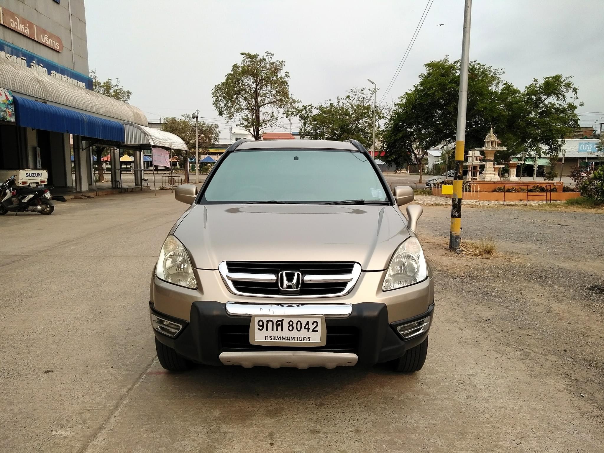 Honda CR-V ปี 2004 สีทอง