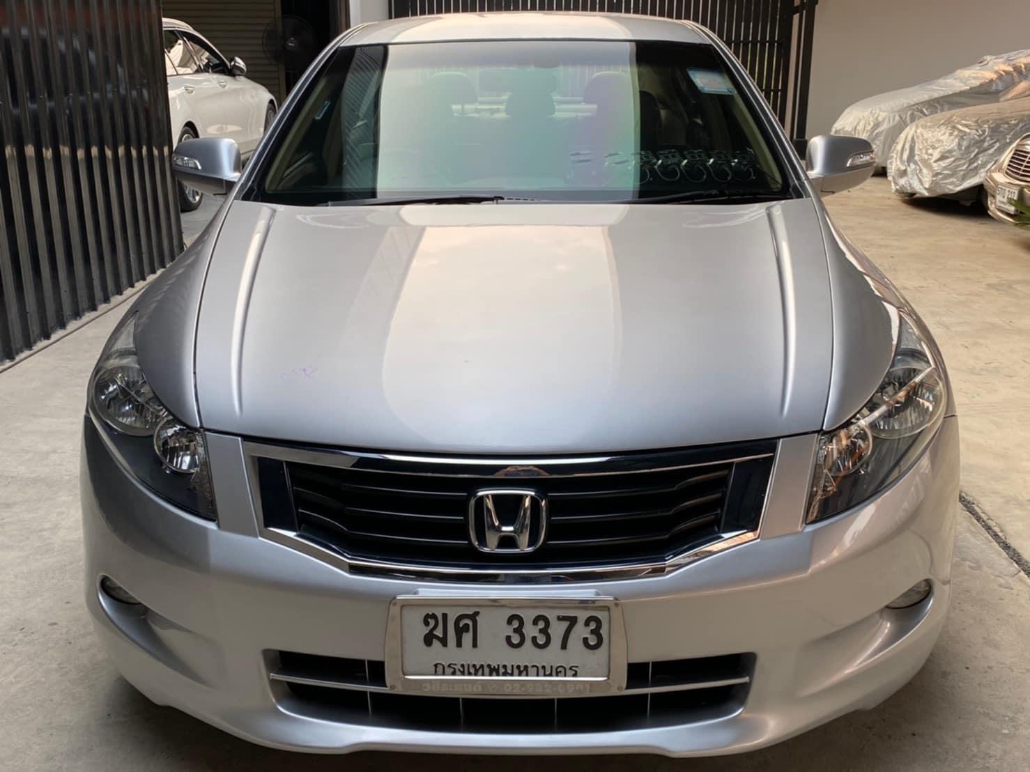 Honda Accord Gen 8 ปี 2008 สีเทา