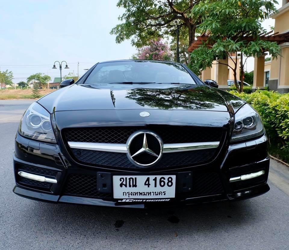 Mercedes-Benz SLK-Class R172 SLK200 ปี 2012 สีดำ