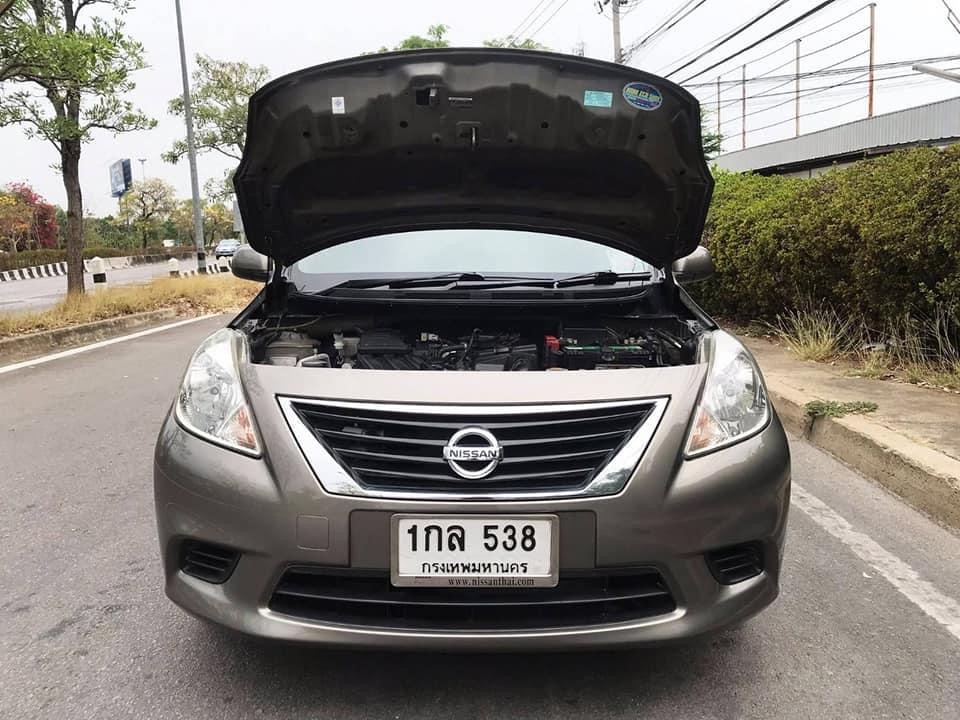 Nissan Almera ปี 2013 สีเทา