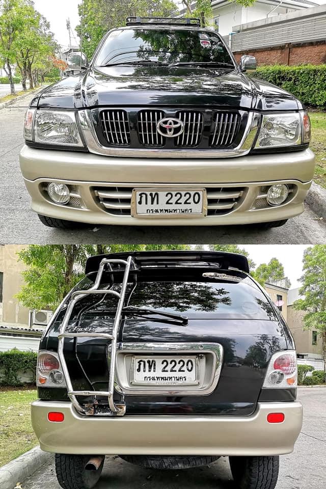 Toyota Hilux Tiger SPORT CRUISER ปี 2002 สีดำ