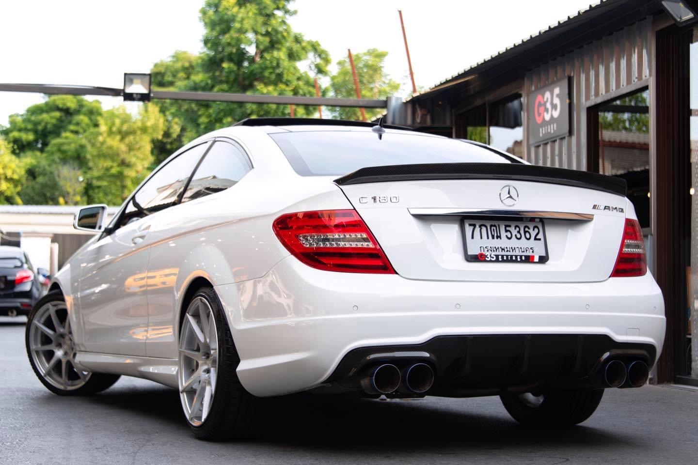 Mercedes-Benz C180 ปี 2013 สีขาว