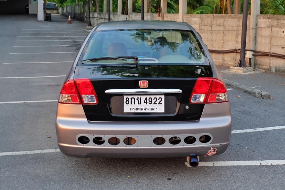 Honda Civic ES (Dimension) ปี 2001 สีเทา