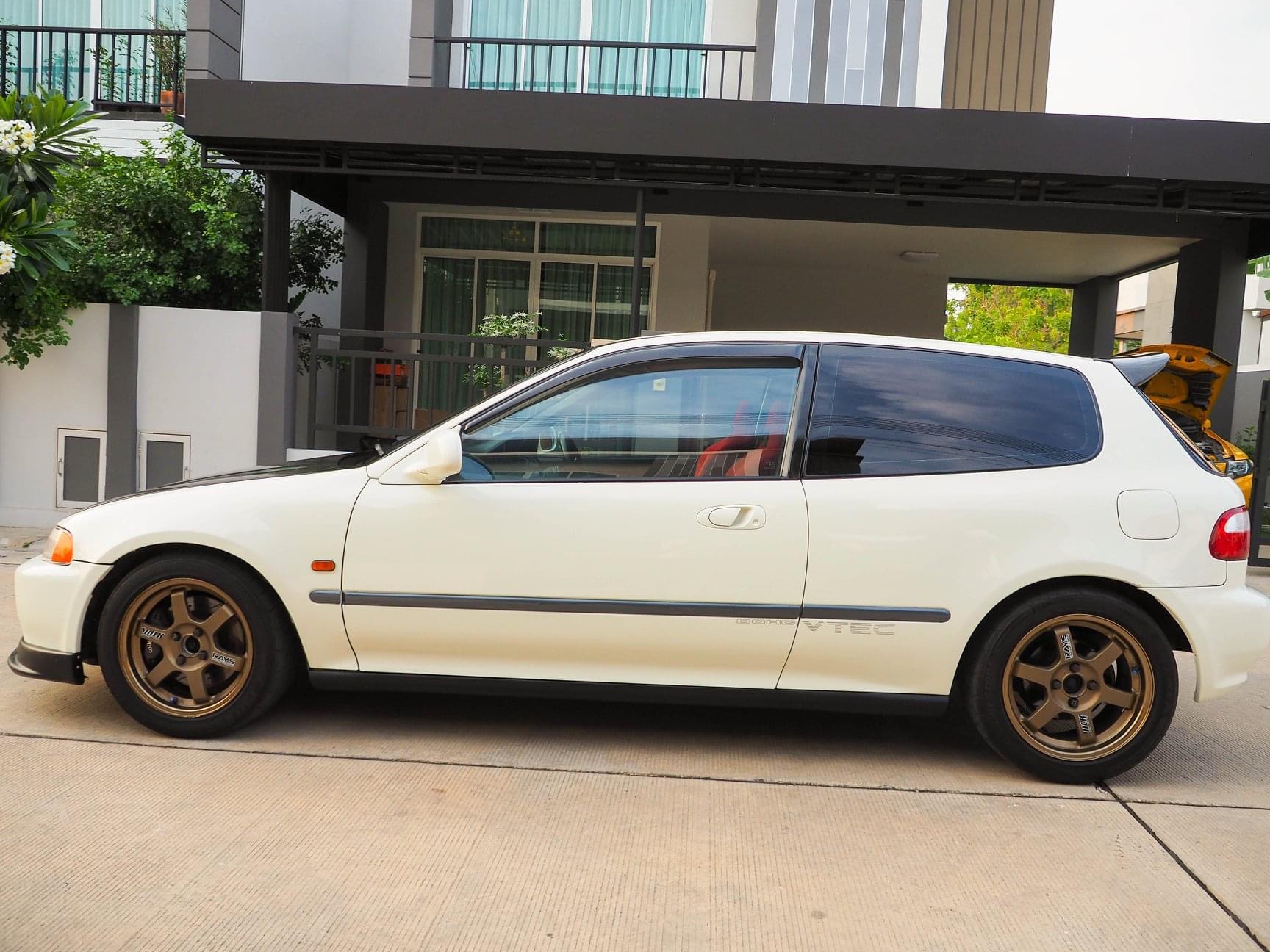 Honda Civic EG โฉม 3 ประตู ปี 1994 สีขาว