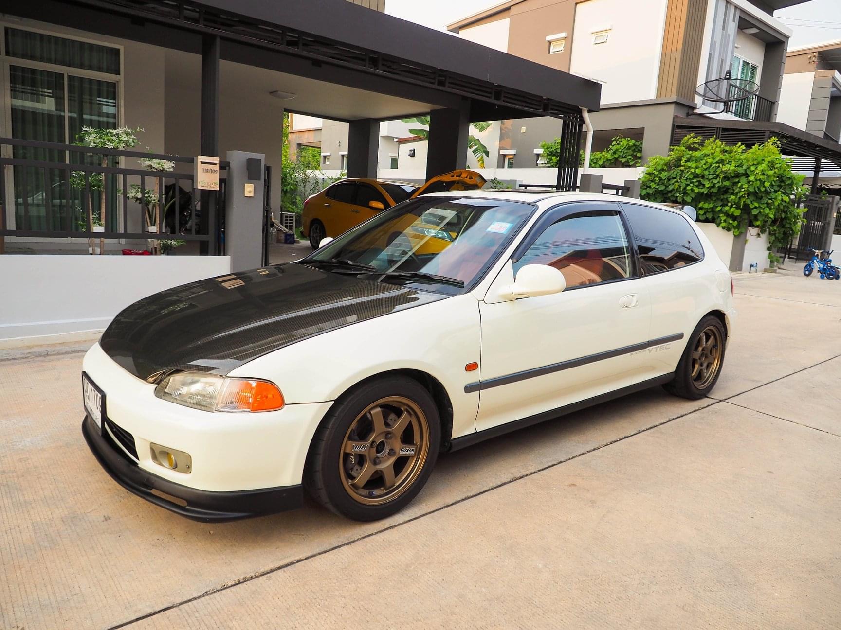 Honda Civic EG โฉม 3 ประตู ปี 1994 สีขาว