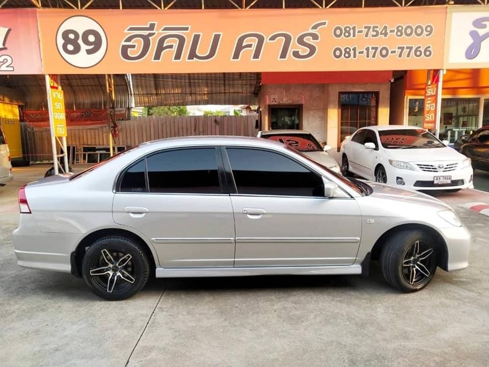 Honda Civic ES (Dimension) โฉม ตาเหยี่ยว ปี 2005 สีเงิน