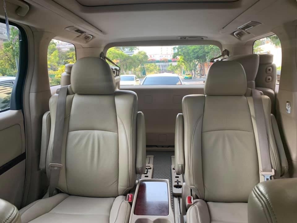 Toyota Alphard ปี 2008 สีขาว