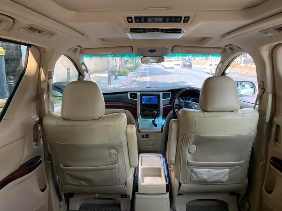 Toyota Alphard ปี 2008 สีขาว