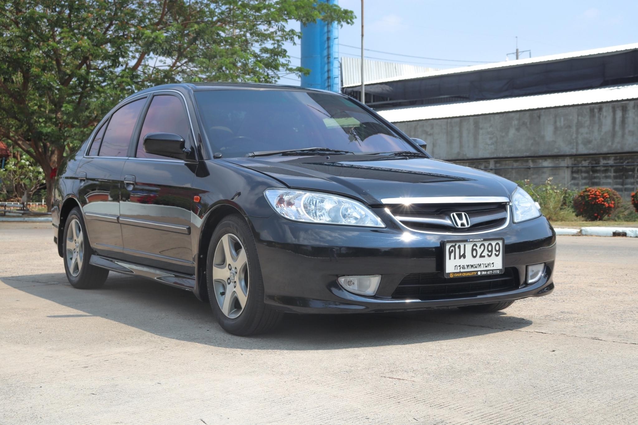 Honda Civic ES (Dimension) โฉม ตาเหยี่ยว ปี 2005 สีดำ