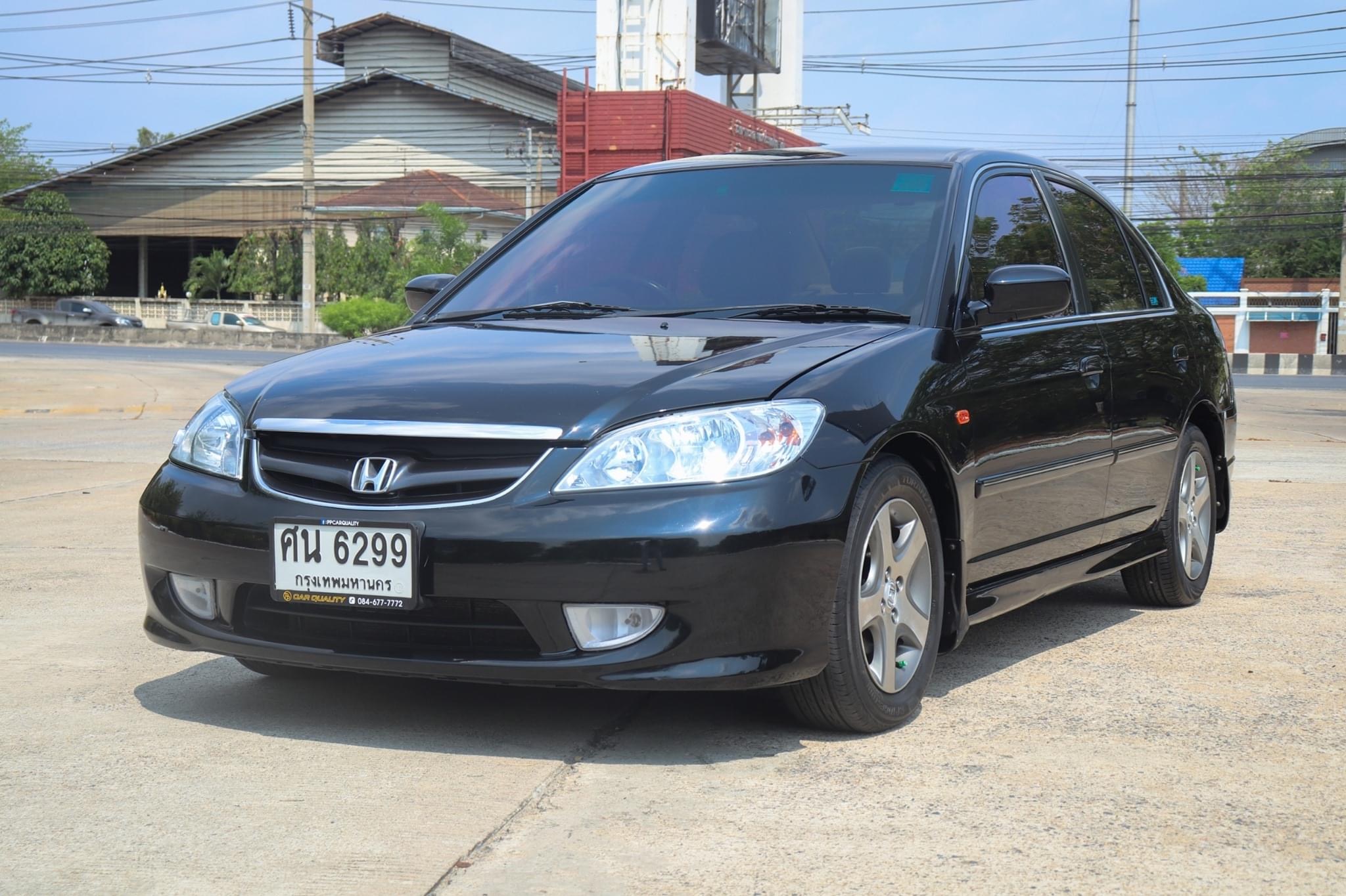 Honda Civic ES (Dimension) โฉม ตาเหยี่ยว ปี 2005 สีดำ