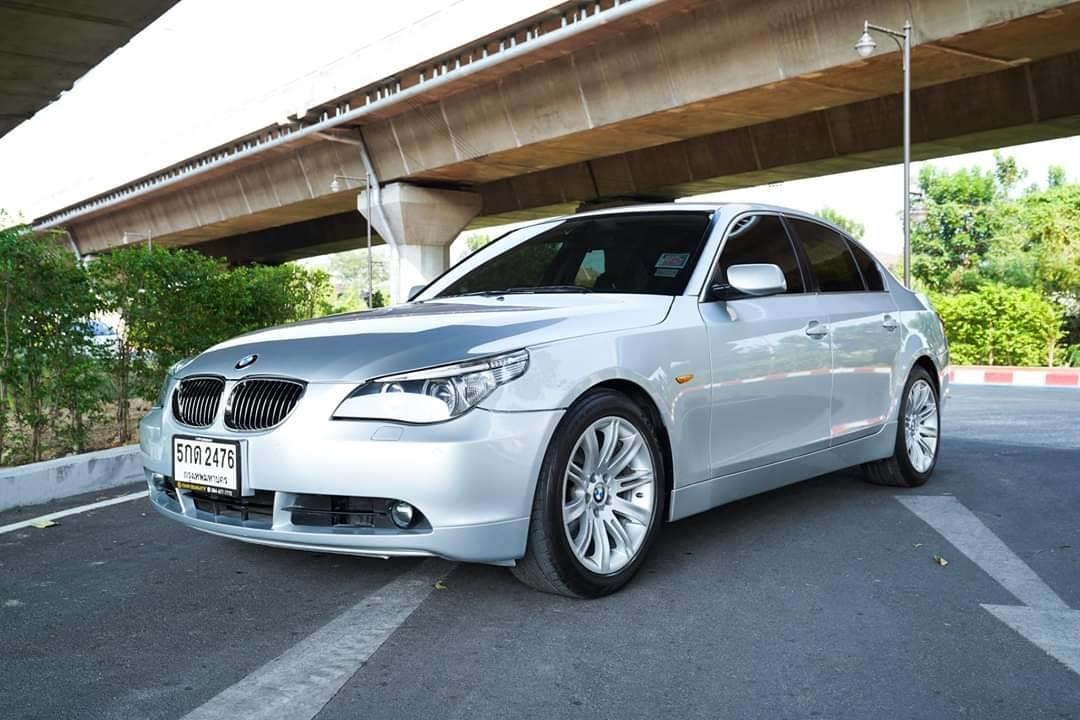 BMW 5 Series E60 525i ปี 2004 สีเงิน