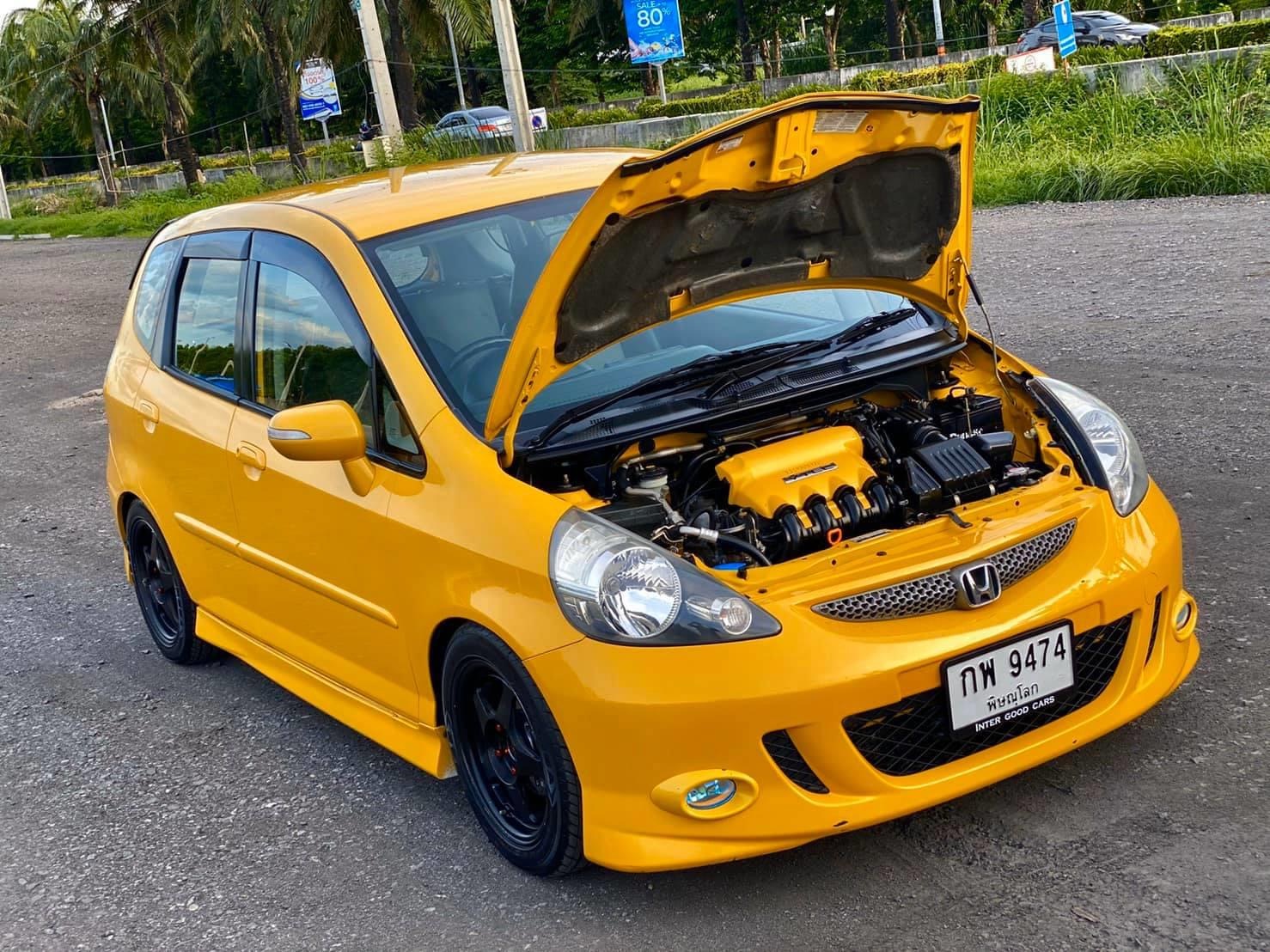 Honda Jazz GD ปี 2006 สีเหลือง