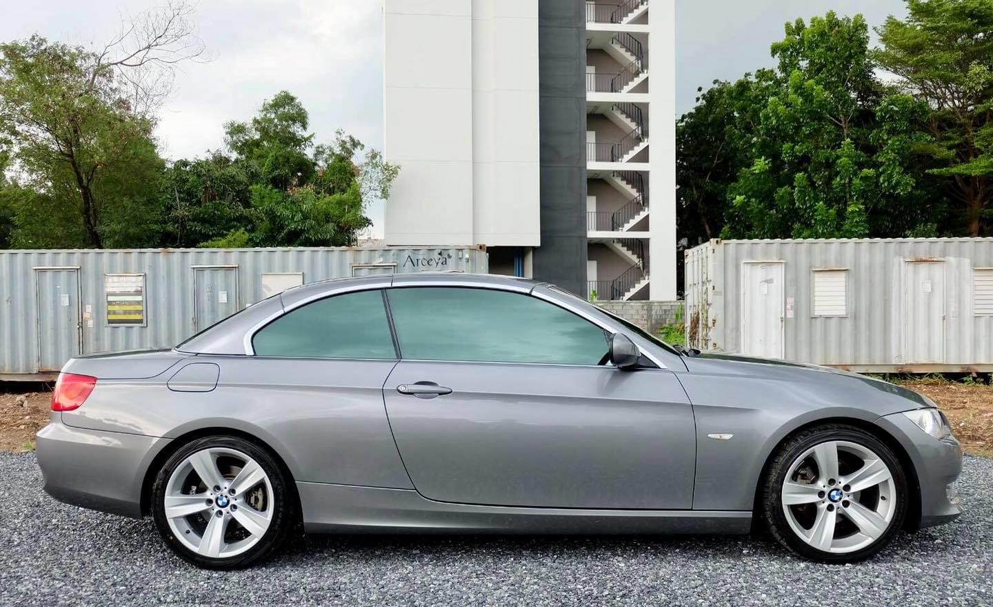 BMW 3 Series E93 320Ci (เปิดประทุน) ปี 2015 สีเทา