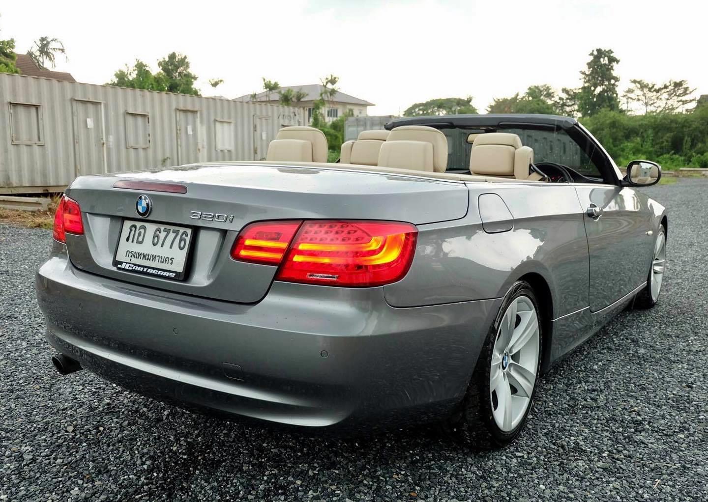 BMW 3 Series E93 320Ci (เปิดประทุน) ปี 2015 สีเทา