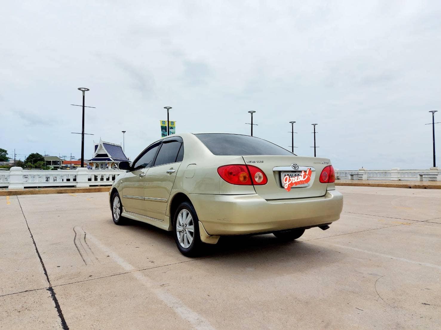 Toyata Corolla Altis 1.6E ปี 03 รถบ้าน เจ้าของขายเอง