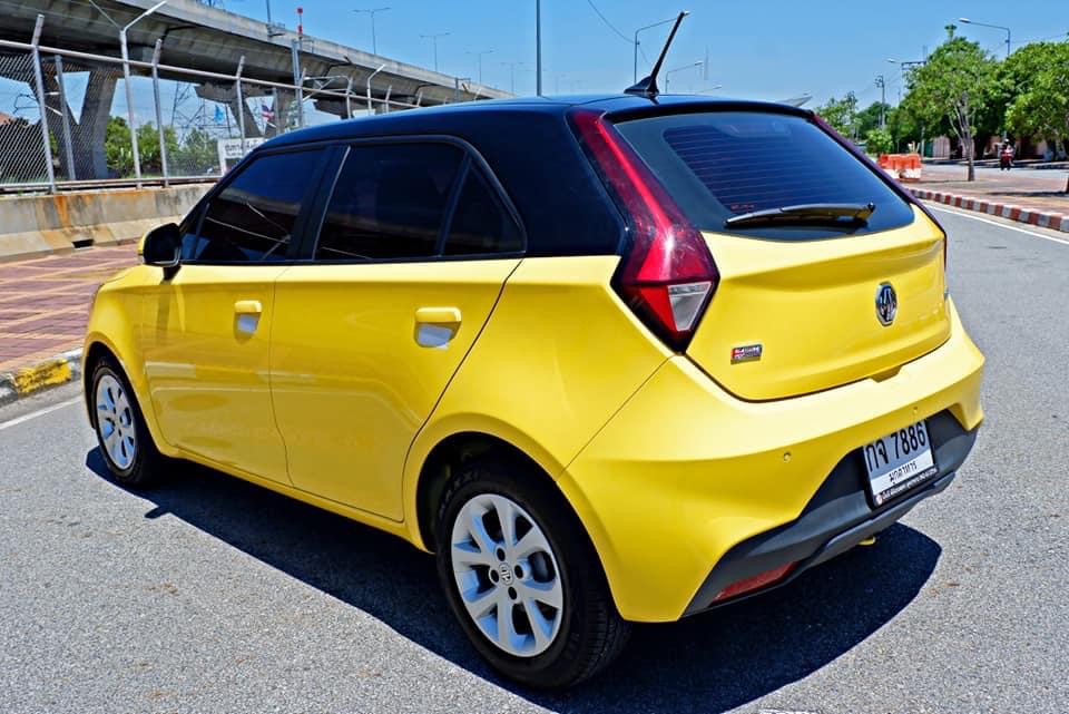 MG3 ไมเนอร์เชนจ์ ปี 2020 สีเหลือง