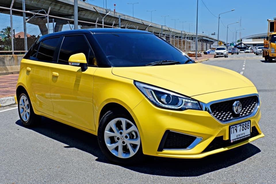 MG3 ไมเนอร์เชนจ์ ปี 2020 สีเหลือง