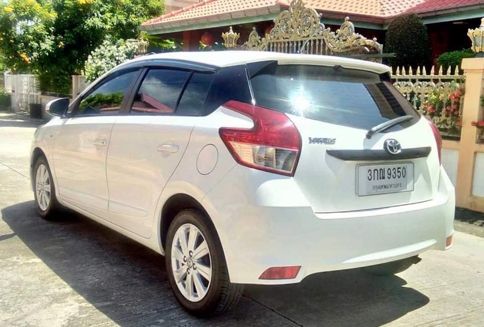 TOYOTA YARIS 1.2 สีขาว ปี2014