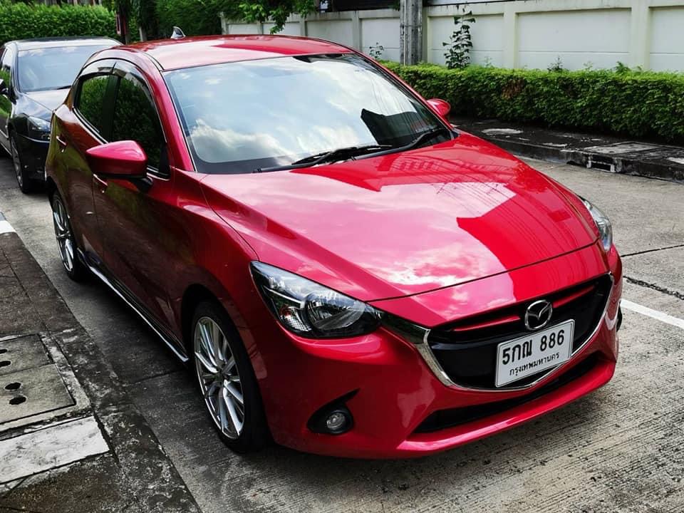 Mazda 2 Hatchback (5 ประตู) ปี 2016 สีแดง