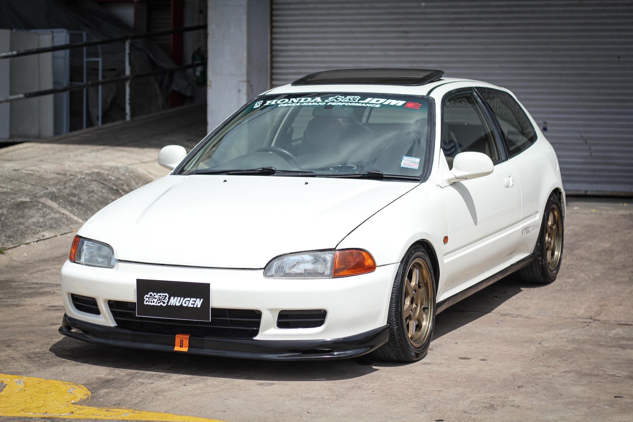 Honda Civic EG 3Door สีขาว