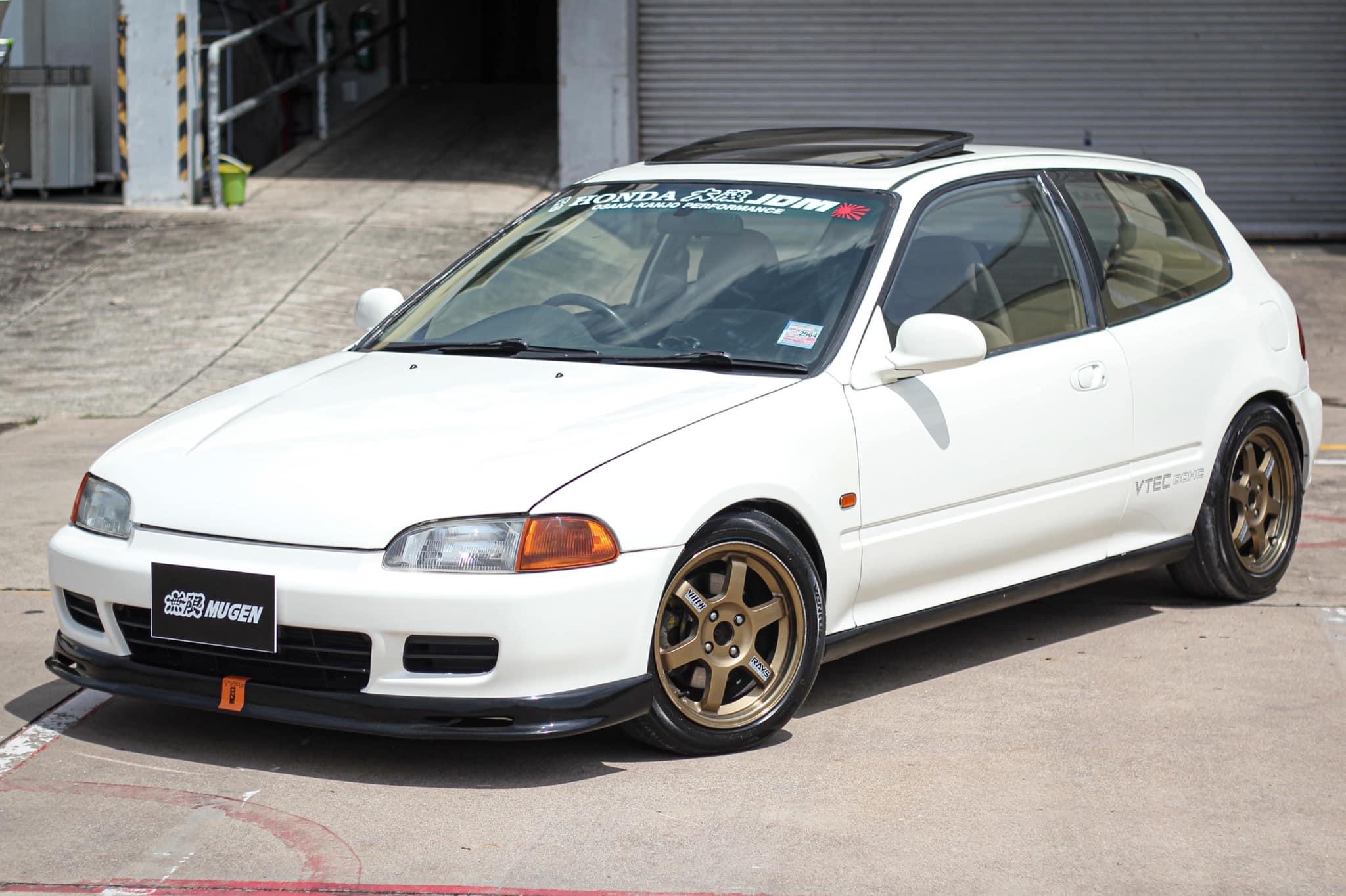 Honda Civic EG 3Door สีขาว