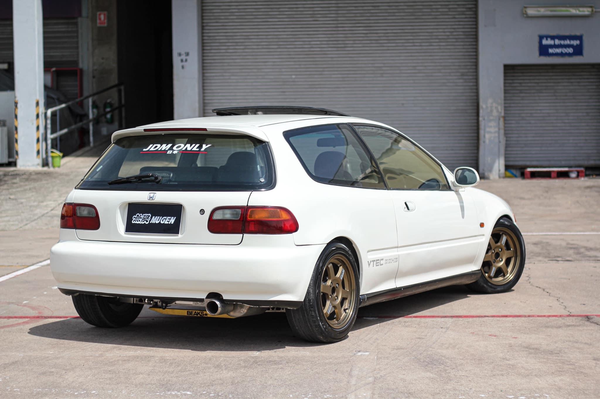 Honda Civic EG 3Door สีขาว