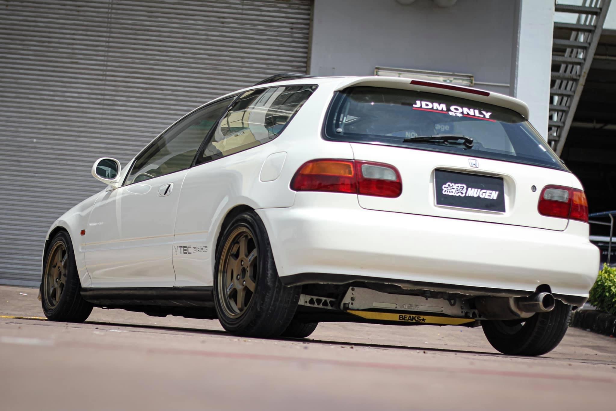 Honda Civic EG 3Door สีขาว