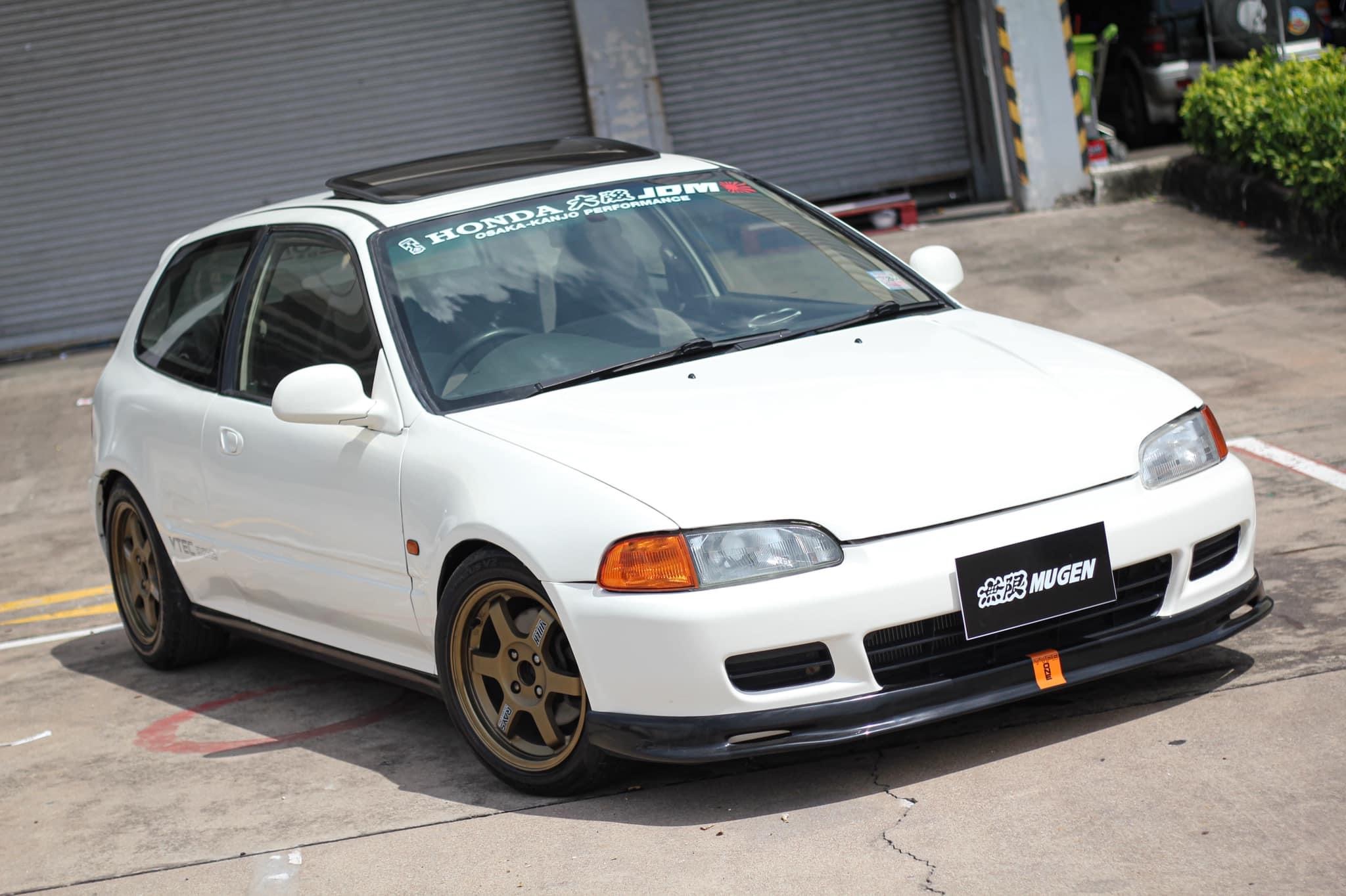 Honda Civic EG 3Door สีขาว